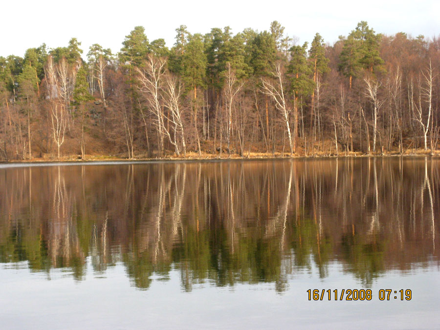 Озеро Еловое в ноябре (фото Фельзенштейн Миланы, Челябинск)
