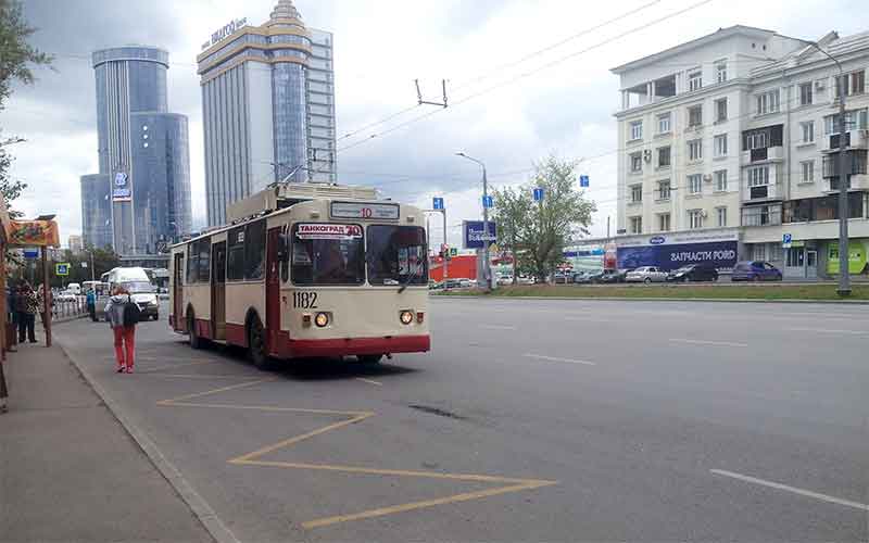 Схема движения троллейбусов в рыбинске